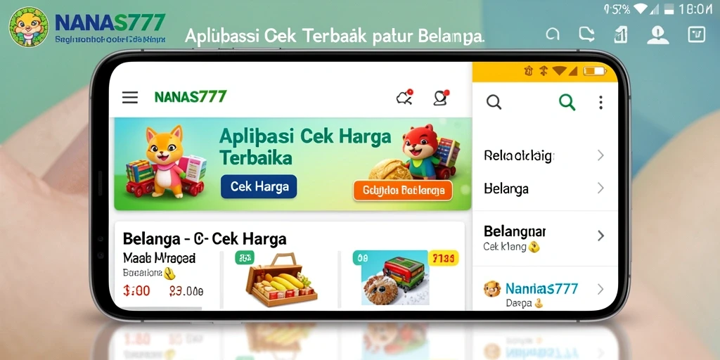 Antarmuka NANAS777 yang informatif dan mudah digunakan untuk cek harga.